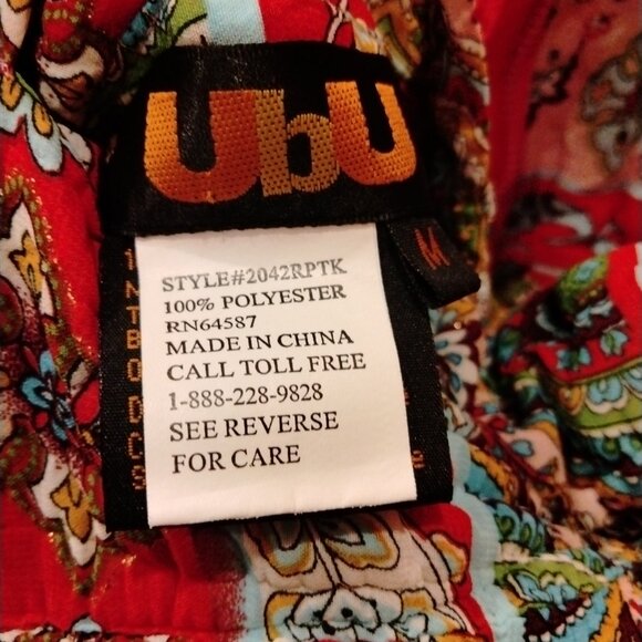 Paisley/flowered Reversible Ubu jacket - Picture 12 of 12